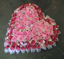 Pink Rose Heart 'ELLIE'
